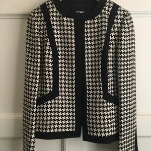 DKNY Houndstooth Blazer